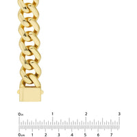 Olas d'Oro 20" Necklace - 14K Yellow Gold 16.80mm Miami Cuban Box Lock