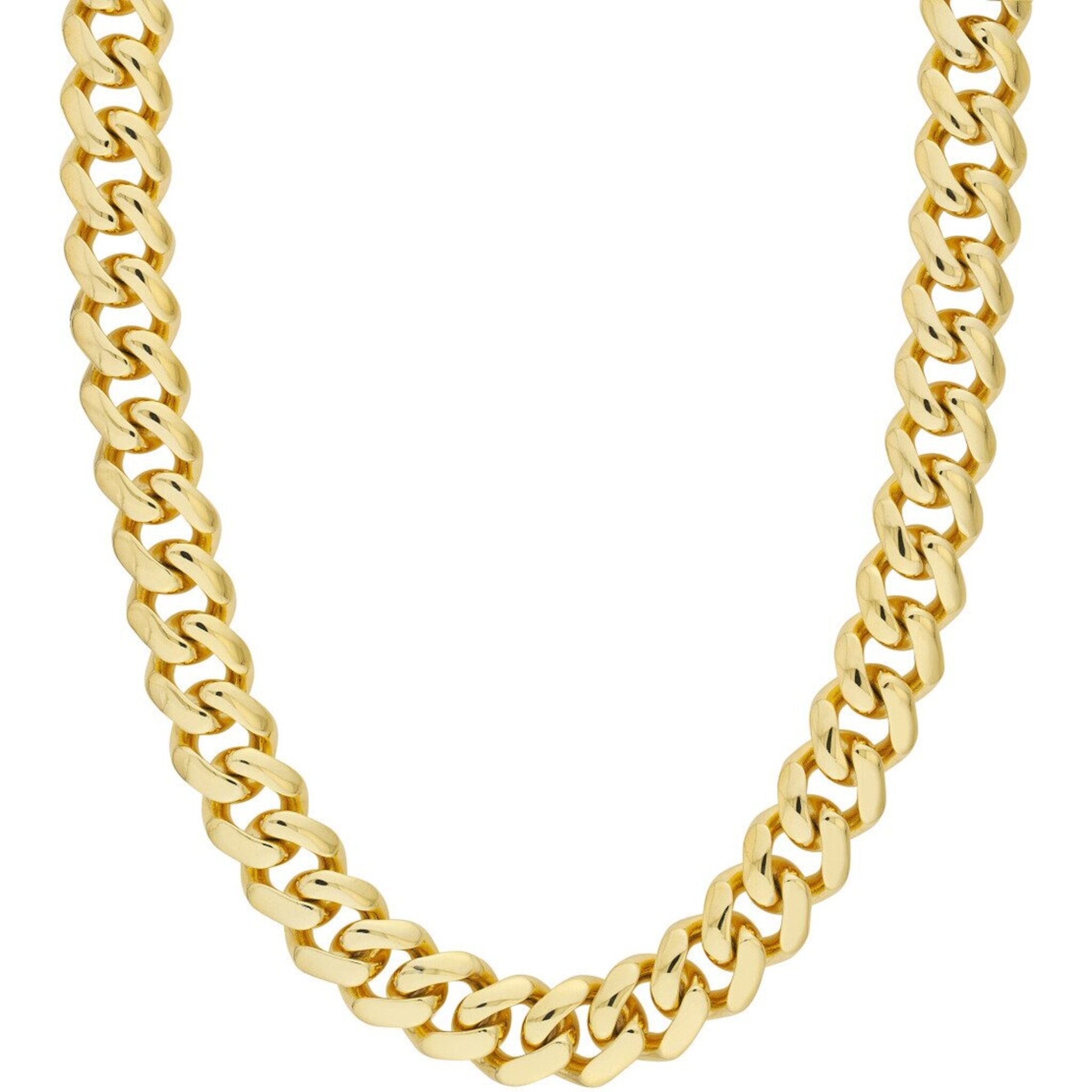 Olas d'Oro 20" Necklace - 14K Yellow Gold 17.80mm Miami Cuban Box Lock