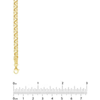Olas d'Oro 20" Necklace - 14K Yellow Gold 5.2mm Hollow Rolo Chain with Pear Lobster Lock
