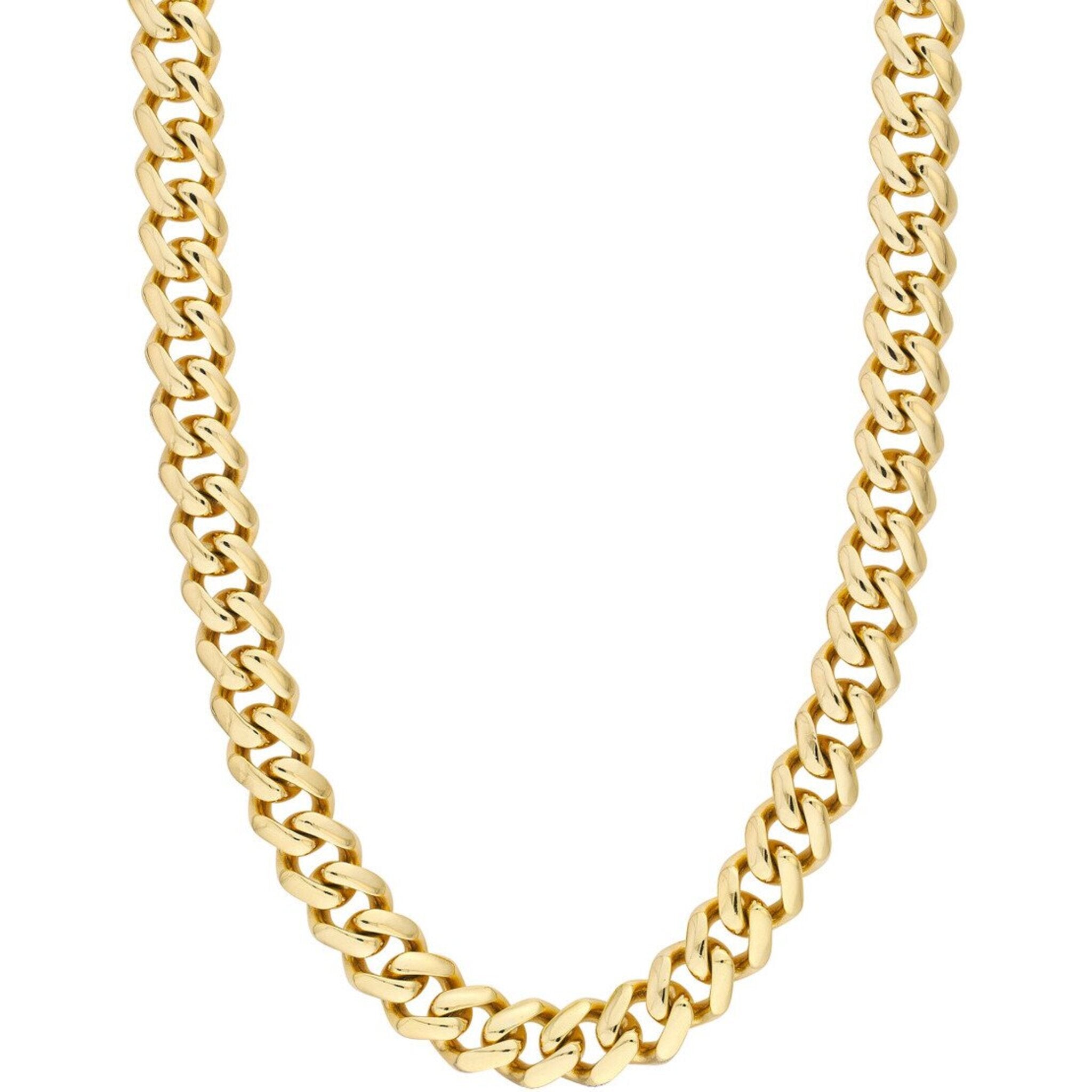 Olas d'Oro 20" Necklace - 18K Yellow Gold 15.80mm Miami Cuban Box Lock
