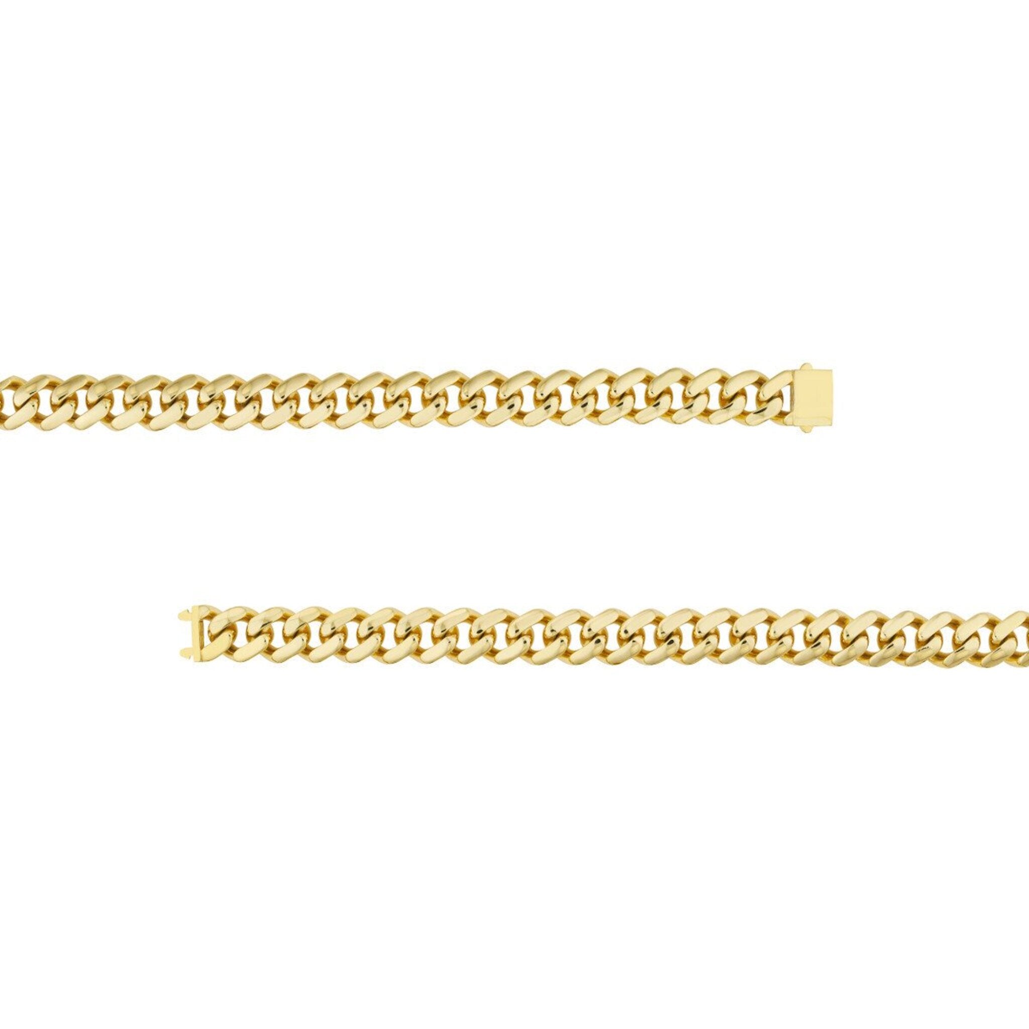 Olas d'Oro 20" Necklace - 18K Yellow Gold 15.80mm Miami Cuban Box Lock