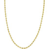 Olas d'Oro 22" Necklace - 14K Yellow Gold 3.7mm Puff Mariner Chain with Lobster Lock