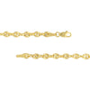 Olas d'Oro 22" Necklace - 14K Yellow Gold 3.7mm Puff Mariner Chain with Lobster Lock