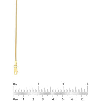 Olas d'Oro 24" Necklace - 14K Yellow Gold 1.4mm Snake Chain with Lobster Lock