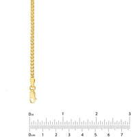 Olas d'Oro 24" Necklace - 14K Yellow Gold 2.5mm Franco Chain with Lobster Lock