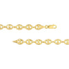 Olas d'Oro 24" Necklace - 14K Yellow Gold 6.7mm Hollow Puff Mariner Chain
