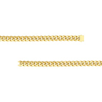 Olas d'Oro 28" Necklace - 18K Yellow Gold 14.80mm Miami Cuban Box Lock