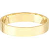 Olas d'Oro 6" Ring - 14K Yellow Gold 3.70mm High Polished Band