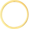 Olas d'Oro 6" Ring - 14K Yellow Gold Black Enamel Band Ring