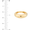 Olas d'Oro 6" Ring - 14K Yellow Gold Domed Puff Ring