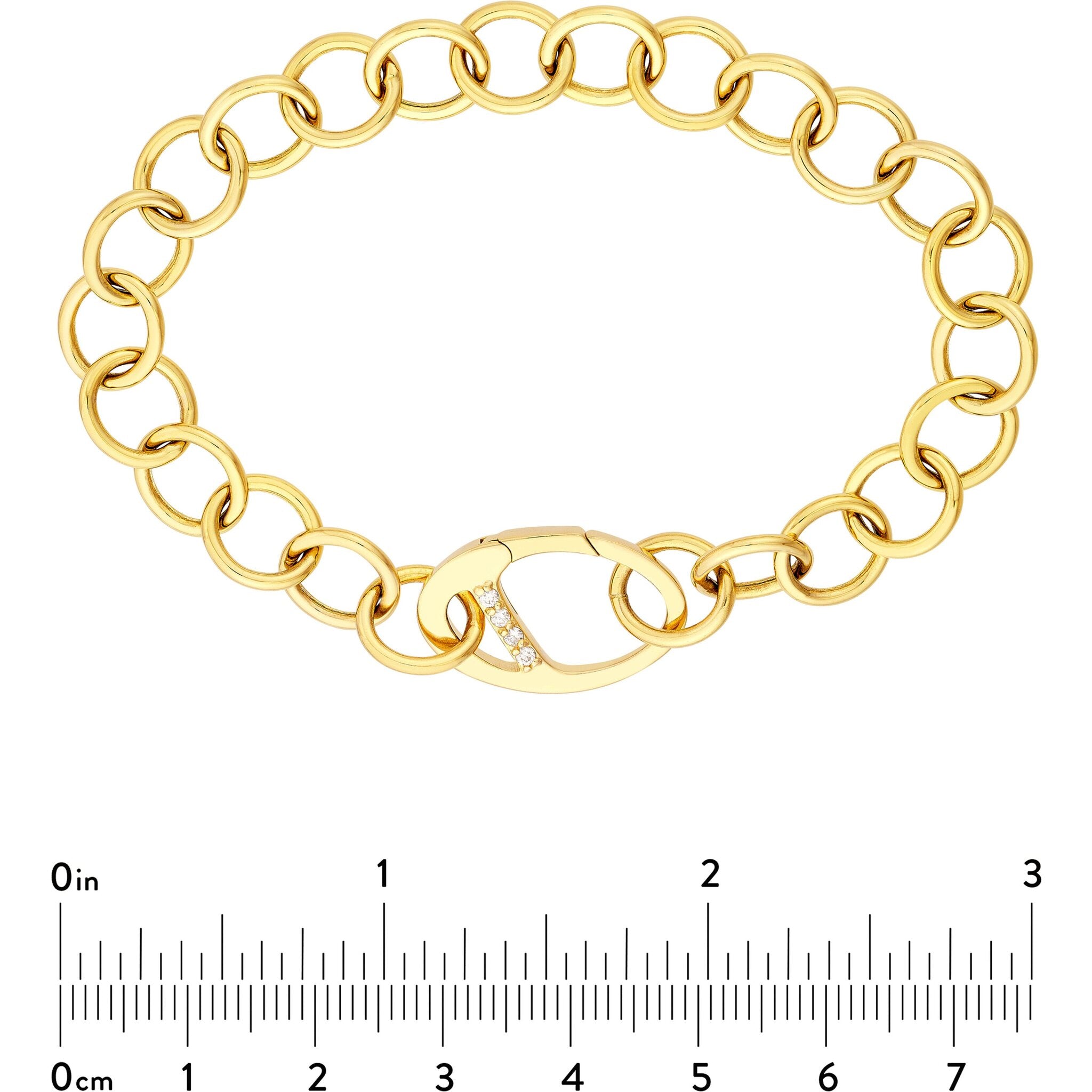 Round deals link bracelet