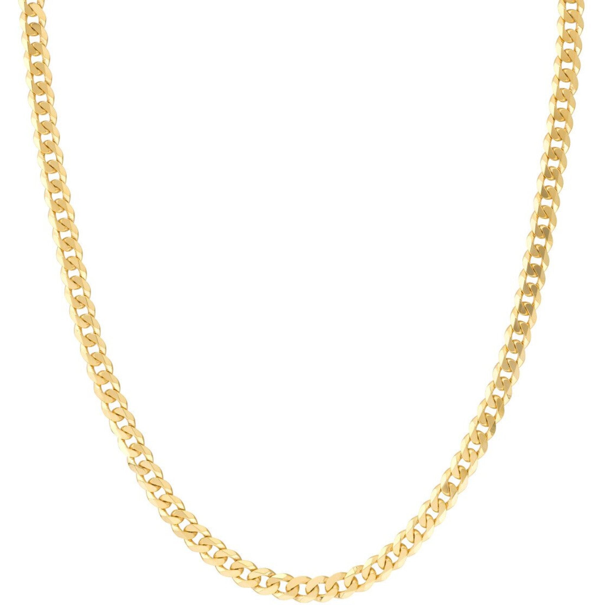 Olas d'Oro 8.50" Bracelet - 14K Yellow Gold 5.7mm Miami Cuban Chain