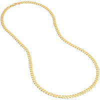 Olas d'Oro 8.50" Bracelet - 14K Yellow Gold 5.7mm Miami Cuban Chain