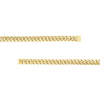 Olas d'Oro 9.25" Bracelet - 10K Yellow Gold 15.80mm Miami Cuban Box Lock