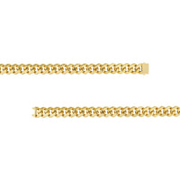 Olas d'Oro 9.25" Bracelet - 14K Yellow Gold 17.80mm Miami Cuban Box Lock