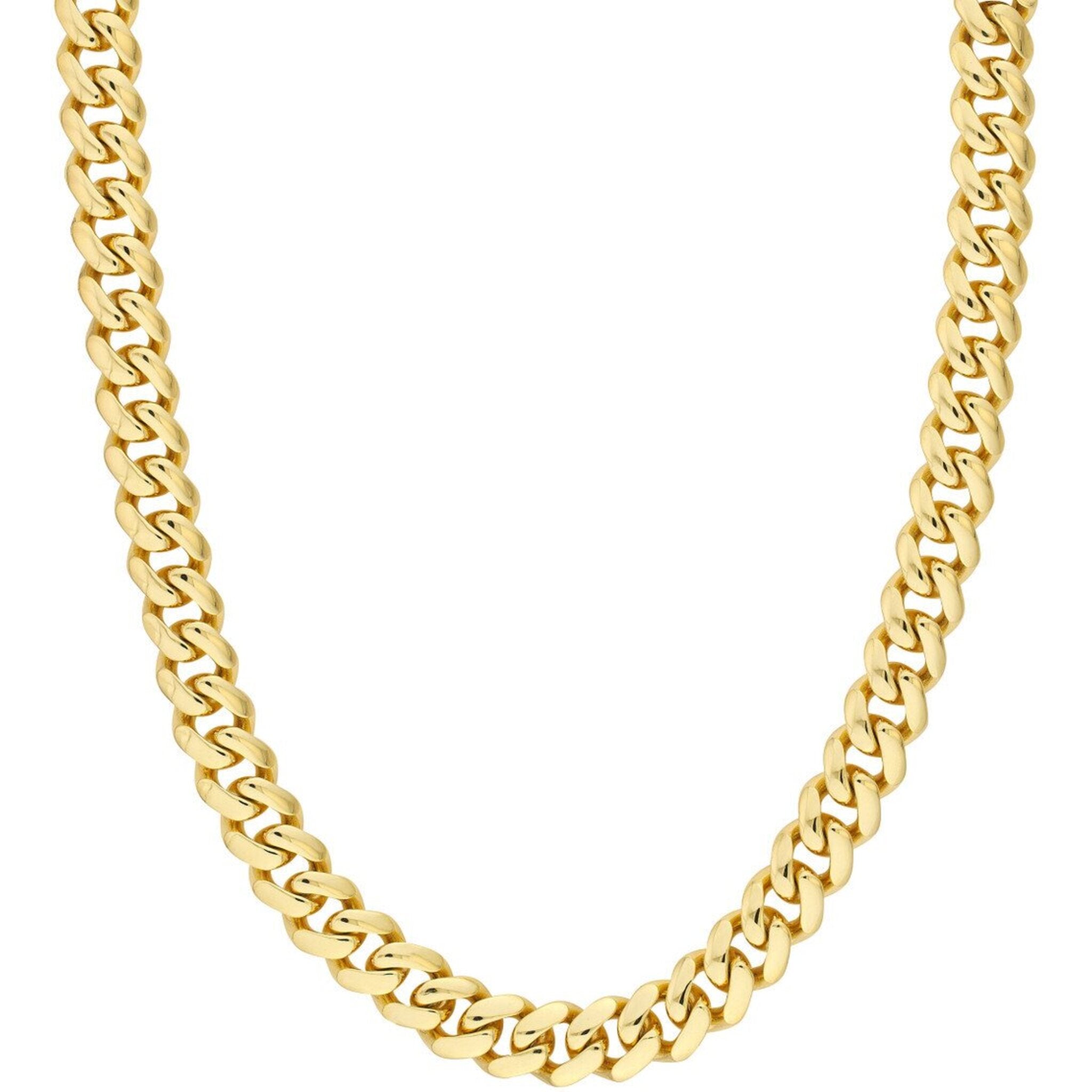 Olas d'Oro 9.25" Bracelet - 18K Yellow Gold 12.80mm Miami Cuban Box Lock