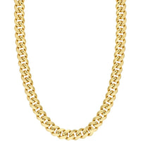 Olas d'Oro 9.75" Bracelet - 14K Yellow Gold 13.80mm Miami Cuban Box Lock