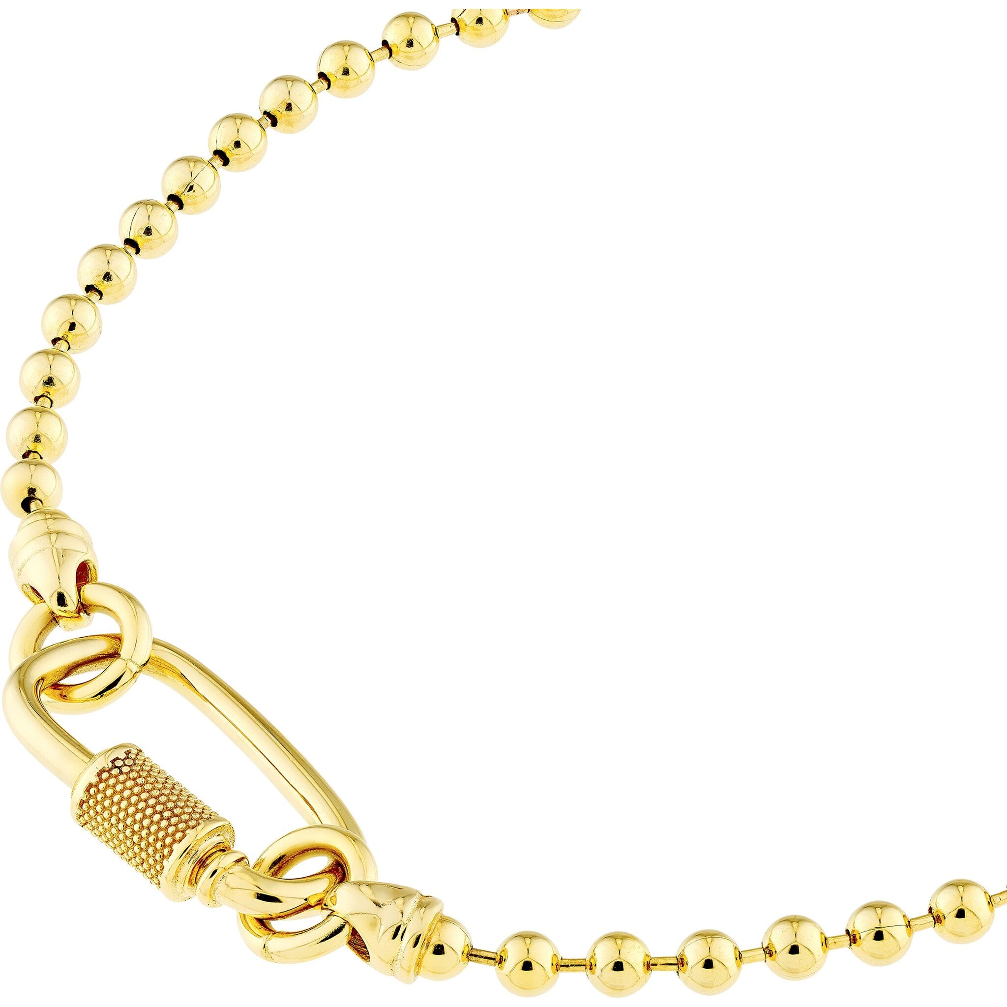 Birks Essentials  Yellow Gold Rolo 60 Chain Bracelet