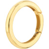 Olas d'Oro Bracelet - 14K Yellow Gold 19.25mm Round Push Lock