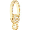 Olas d'Oro Bracelet - 14K Yellow Gold Fancy Diamond Lobster Lock