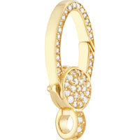 Olas d'Oro Bracelet - 14K Yellow Gold Fancy Diamond Lobster Lock