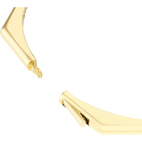 Olas d'Oro Bracelet - 14K Yellow Gold Geometric Octagon Bangle Bracelet
