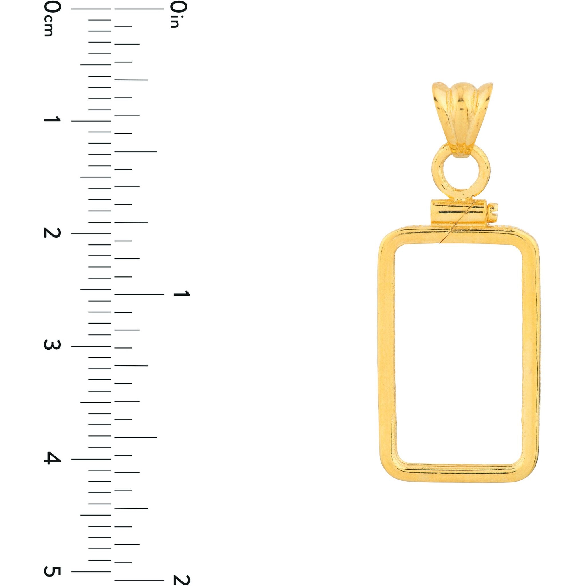 Olas d'Oro Necklace - 14K Yellow Gold Pamp Suisse Lady Fortuna 5gr