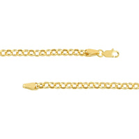 Olas d'Oro - 10K Yellow Gold 16" Hollow Rolo Chain with Lobster Lock 4.78 Grams