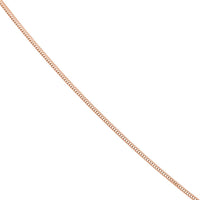 Olas d'Oro - 14K Rose Gold 1mm Snake Chain Necklace with Lobster Lock - 20 inches