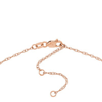 Olas d'Oro - 14K Rose Gold 5mm Script Font Nameplate Necklace - Personalized Custom Jewelry