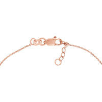 Olas d'Oro - 14K Rose Gold Open Circle Adjustable Bracelet - 1.04g Weight