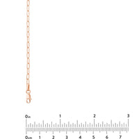 Olas d'Oro - 14K Rose Gold Paper Clip Chain Necklace - 20" with Lobster Clasp - 2.45mm Width