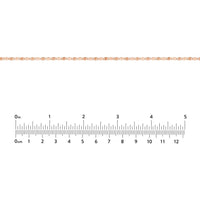 Olas d'Oro - 14K Rose Gold Valentino Chain Adjustable Choker - 2.7mm