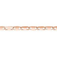 Olas d'Oro - 14K Rose Gold Valentino Choker Chain Adjustable 13-16 Inches - 1.68 Grams Total Weight