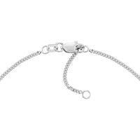 Olas d'Oro - 14K White Gold 1.40mm Curb Chain Adjustable Anklet - 1.97 Grams