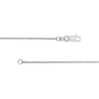 Olas d'Oro - 14K White Gold 1.6mm Open Cable Chain 20" Necklace