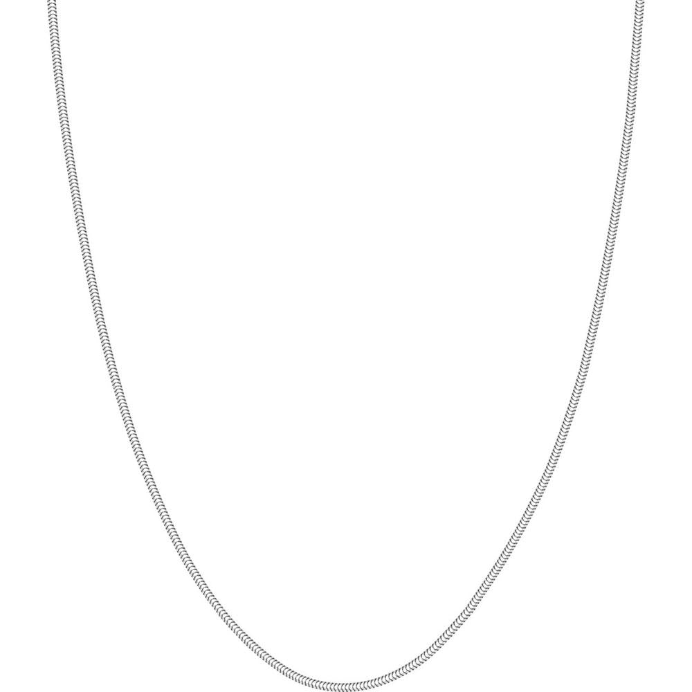 Olas d'Oro - 14K White Gold 16" Snake Chain Necklace with Lobster Lock - 6.61 Grams