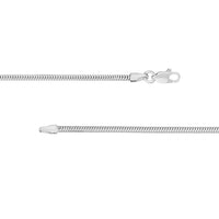 Olas d'Oro - 14K White Gold 16" Snake Chain Necklace with Lobster Lock - 6.61 Grams