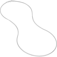 Olas d'Oro - 14K White Gold 18" Franco Chain with Lobster Lock - 1.45mm