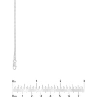 Olas d'Oro - 14K White Gold 18" Franco Chain with Lobster Lock - 1.45mm