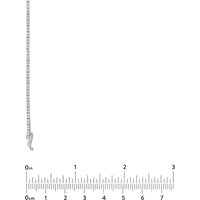 Olas d'Oro - 14K White Gold 18" Tennis Necklace with Round Diamonds - 3.0 Carat Total Diamond Weight