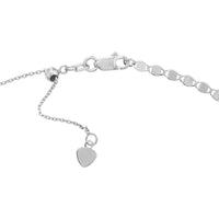 Olas d'Oro - 14K White Gold 2.7mm Valentino Chain Adjustable Choker Necklace with Lobster Clasp
