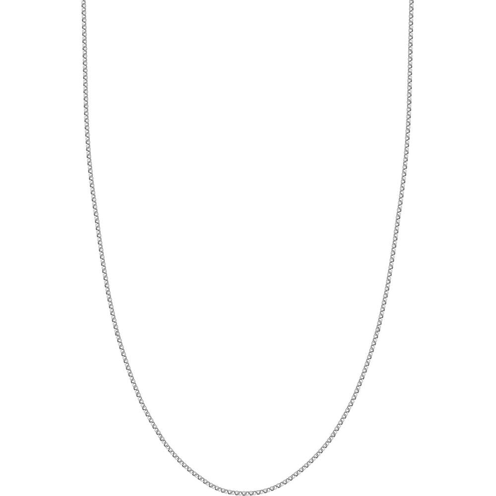 Olas d'Oro - 14K White Gold 20" Rolo Chain with Lobster Clasp - 1.51 Grams