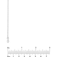 Olas d'Oro - 14K White Gold 20" Sparkle Chain with Lobster Clasp - 1.12mm