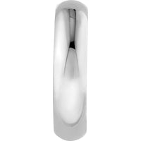 Olas d'Oro - 14K White Gold 20mm D-Tube Round Hoop Earrings