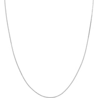 Olas d'Oro - 14K White Gold 22" Mariner Chain Necklace - 1.1mm with Spring Ring Clasp