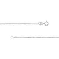 Olas d'Oro - 14K White Gold 22" Mariner Chain Necklace - 1.1mm with Spring Ring Clasp
