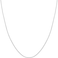 Olas d'Oro - 14K White Gold 24" 1.20mm Round Franco Chain with Lobster Clasp - 6.63 Grams