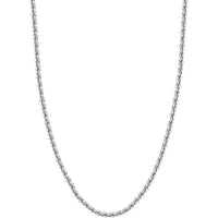 Olas d'Oro - 14K White Gold 5.10mm Rope Chain Bracelet with Lobster Lock - 4.4g