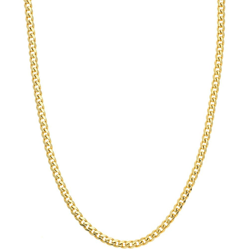 Olas d'Oro - 14K White Gold 5mm Miami Cuban Chain Bracelet - 7.25'' - 12.56g
